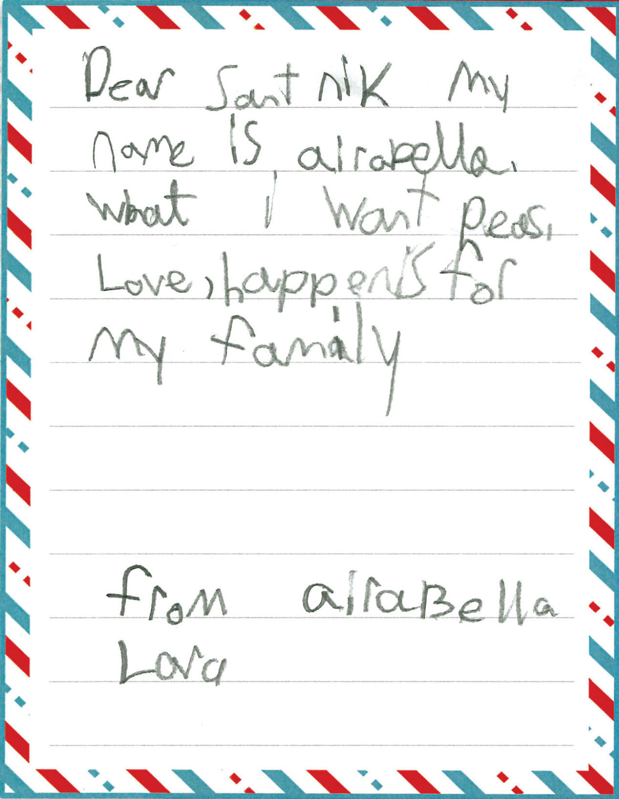Letters to Santa